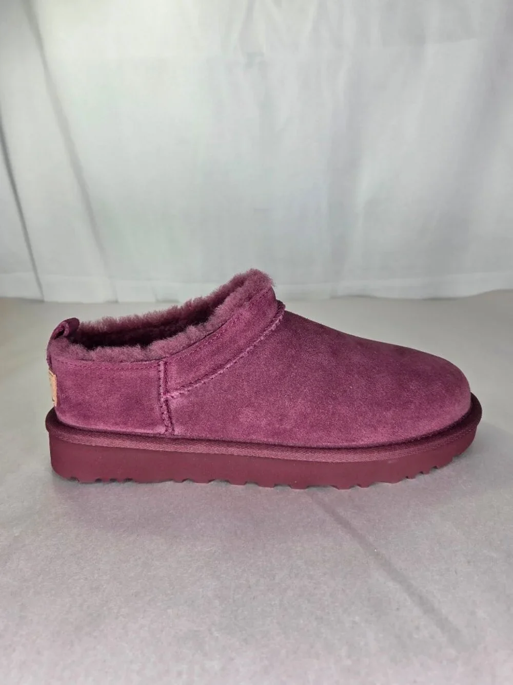 UGG Classic Micro Purple Pull Tab Booties 6 M